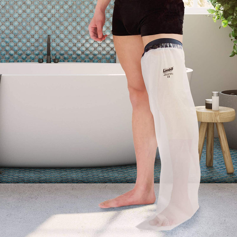 [Australia] - Limbo Waterproof Cast and Dressing Protector - Full Leg (M100S: 52-65 cm Upper Thigh Circ. (Under 5’5)) M100S: 52-65 cm Upper Thigh Circ. (Under 5’5) 