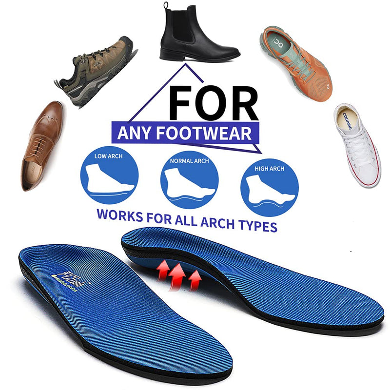 [Australia] - PCSsole Comfort Arch Support Insoles,Foot Supportive Orthotic Shoe Insert with Cushioning for Plantar Fasciitis, Heel Pain, Pronation, Flat Feet, Foot Pain Relief Women(3.5-4)230mm 