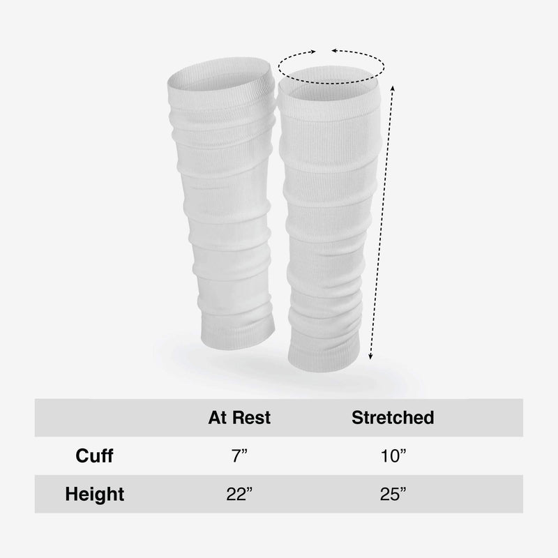 [Australia] - SLEEFS Calf Compression Leg Sleeves - Football Leg Sleeves for Adult Athletes - Shin Splint Support (Royal Blue) One Size Royal Blue 