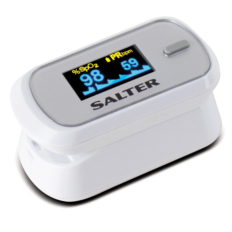 [Australia] - Salter PX-100-EU OxyWatch, Fingertip Pulse Oximeter, Quick Measure, Light and Compact, Portable and Easy to Use, Automatic Power Off, Low Power Consumption, 2 Year Guarantee, 