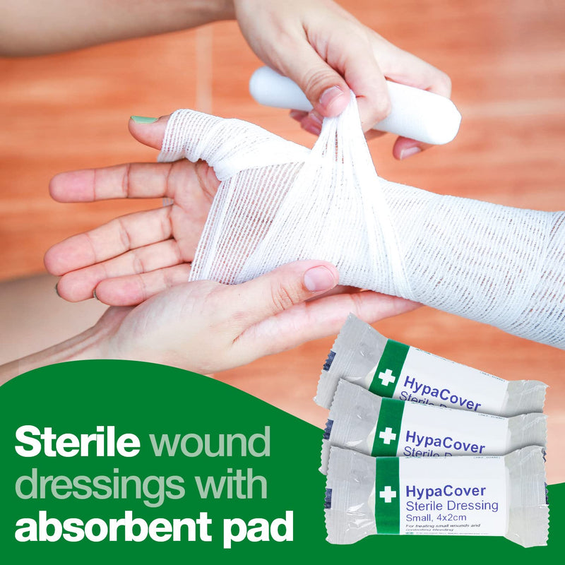 [Australia] - HypaCover Sterile Dressing Bandage Small 4 x 2cm (Pack of 6) Small (4 x 2cm) Pack of 6 