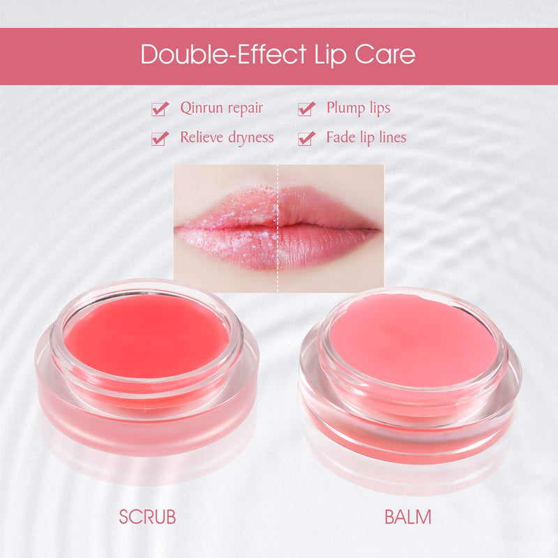 [Australia] - Lip Scrubs Exfoliator & Moisturizer, Lip Sleeping Mask, lip repair treatment, Double Effect Lip Mask Overnight for Dry, Lip Masks Treatment Care, Cracked Lips, Peeling Lip Primer, Lip Repair Balm 