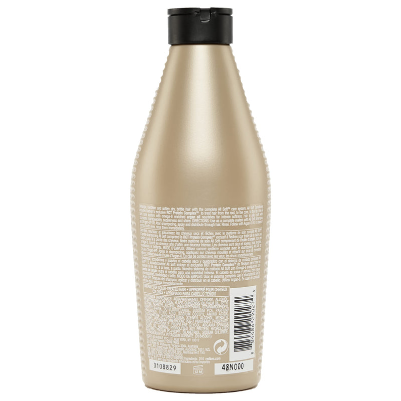 [Australia] - REDKEN | All Soft | Conditioner | For Dry/Brittle Hair | Infused with Argan Oil | Moisturizes & Softens | 250ml 