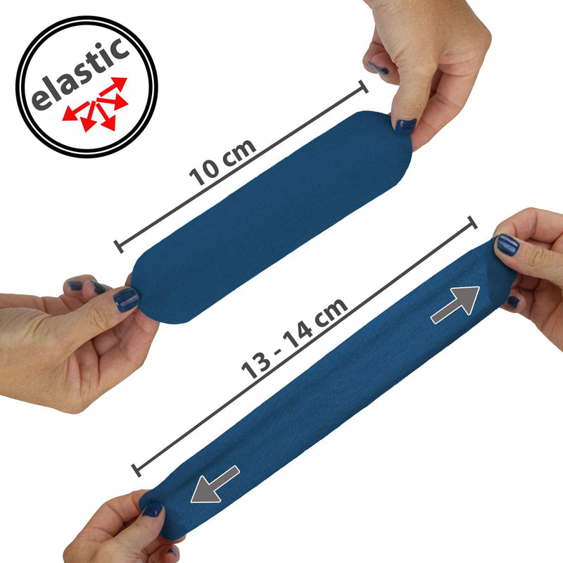 [Australia] - BB Sport 6 Rolls Kinesiology Tape Muscle Support Tape 5 m x 5 cm E-Book Application Examples Muscle Support Elastic Strapping Tape, Colour:Dark Blue Dark Blue 