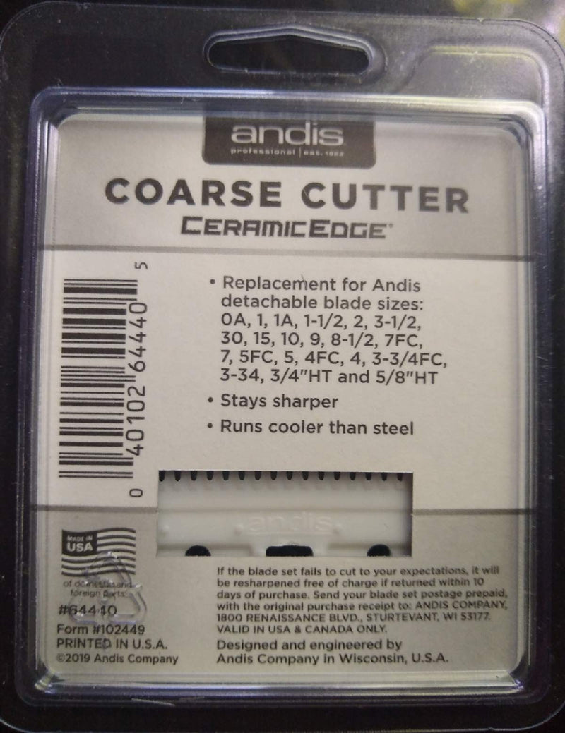 [Australia] - Andis Coarse Ceramic Cutter 