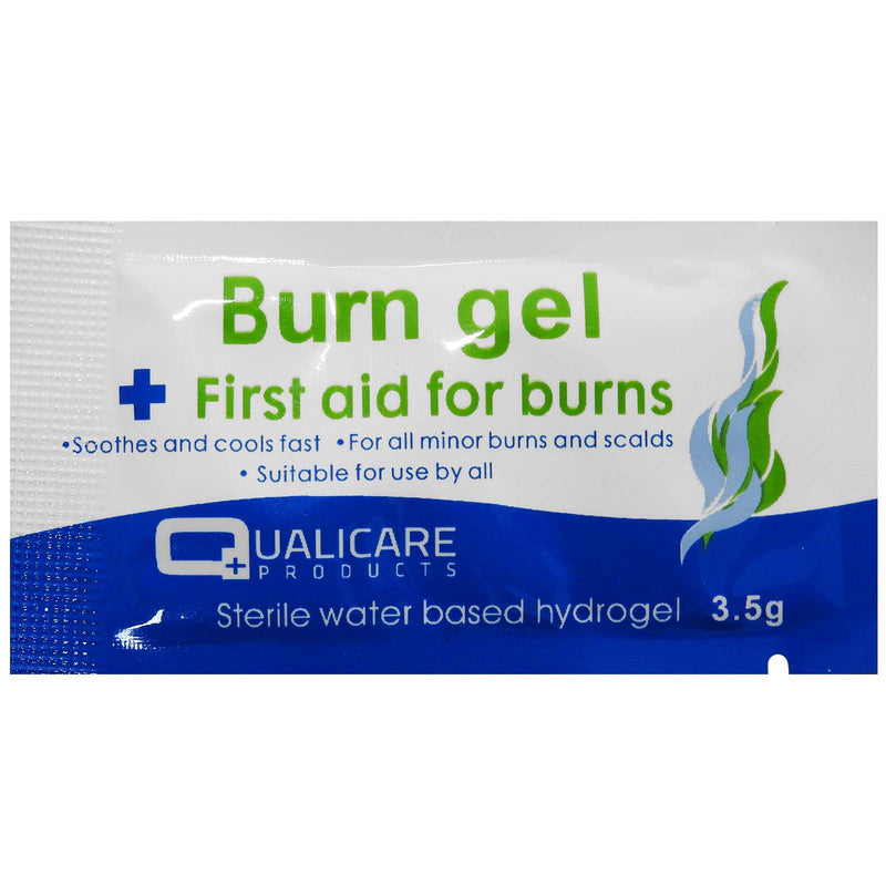 [Australia] - Qualicare Emergency First Aid Burns Care Scalds Sunburn Dressings Cooling Gel - 120ml Gel Bottle Single Pack 1 - Bottle 