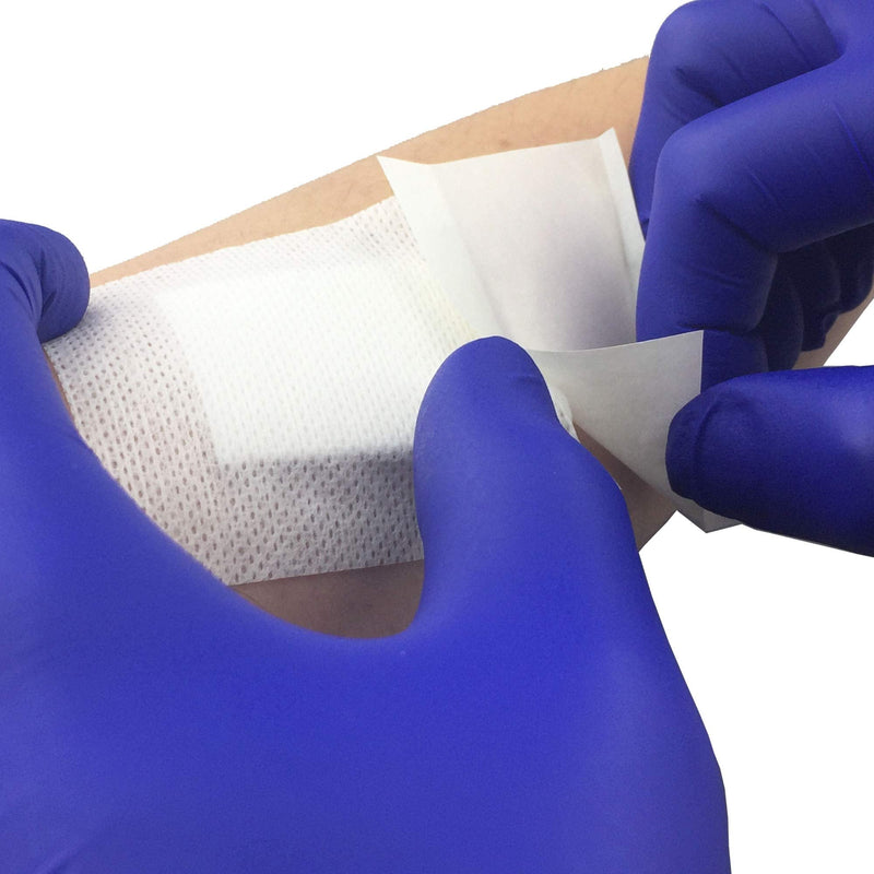 [Australia] - Pack of 25 Adhesive Wound Dressings - Suitable for cuts and grazes, Diabetic Leg ulcers, Venous Leg ulcers, Pressure Sores (60mmx70mm) 60mmx70mm 