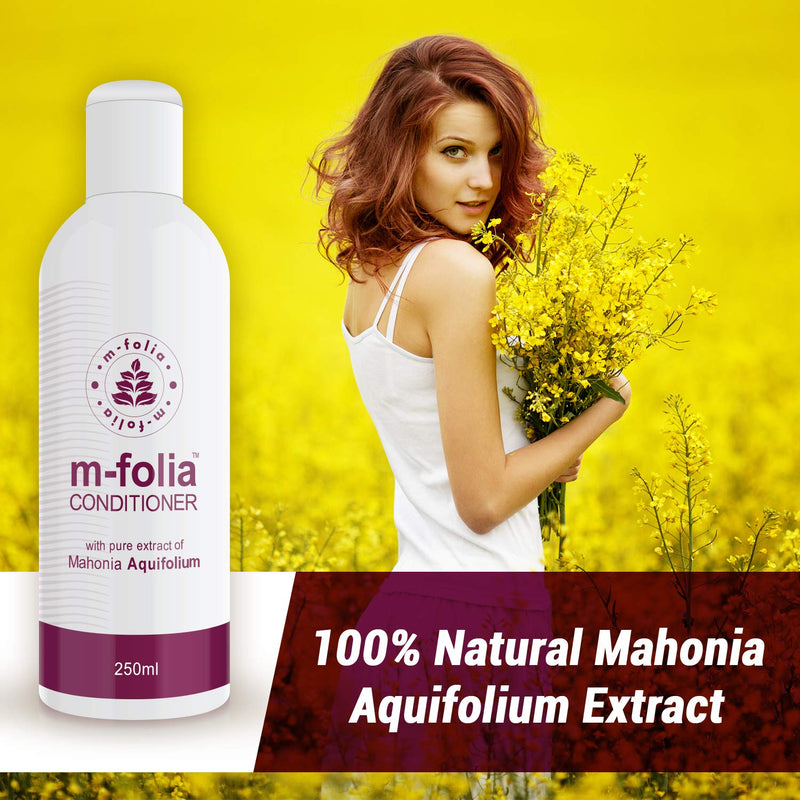 [Australia] - M-FOLIA Conditioner Multipack 3x 250ml. A Light Cream Rinse Conditioning Treatment for Scalp Psoriasis and Eczema containing Pure Extract of Mahonia Aquifolium and a Special Blend of Aromatherapy Oils 