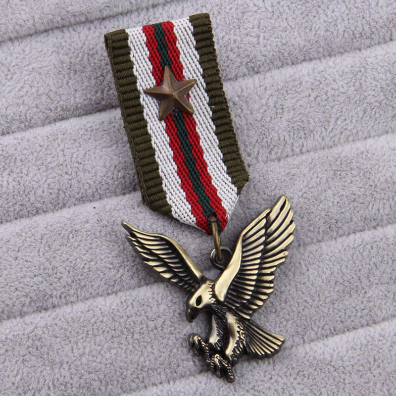 [Australia] - ZTHREAD 3pcs/Pack Military Hero Medals Blazer Suit Stripe Navy Military Badge Brooch Pin 