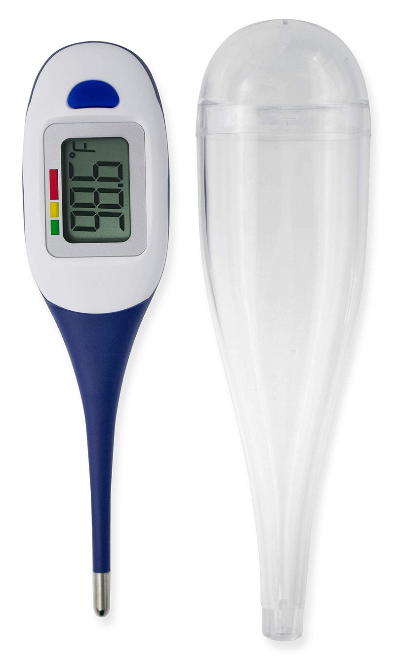 [Australia] - Apex Large Face LCD Fast Read Digital Thermometer for Adults and Children - Instant Read Thermometer for Fever Detection with Quick 5 Second Read Time 