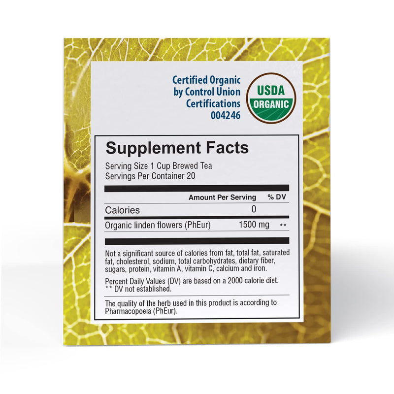 [Australia] - Good Nature Organic Linden Blossom Tea, 1.07 Ounce, 20 tea bags 