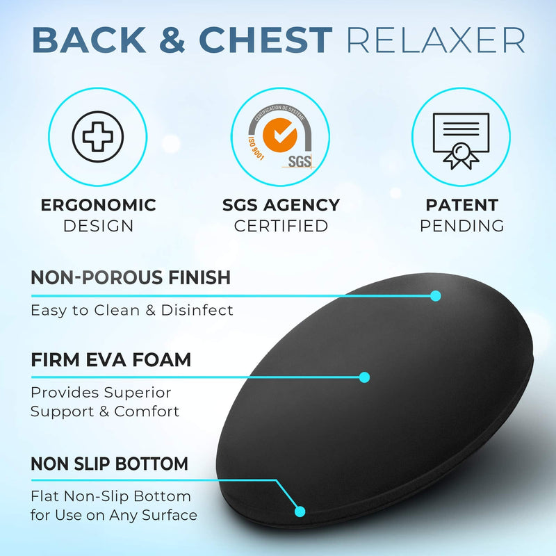 [Australia] - Lumia Wellness CostoBlock - Firm Thoracic Pod for Costochondritis and Tietze Syndrome - Helps Relieve Chest, Upper and Lower Back Pain 