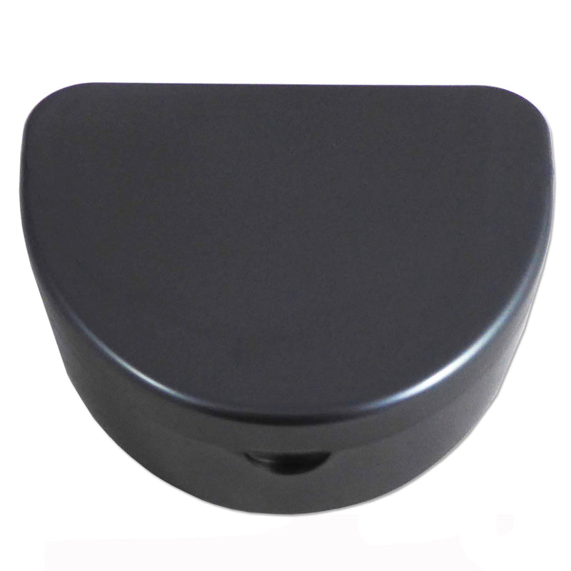 [Australia] - Slim Orthodontic Dental Case - Colour & Glitter Choices for Retainers, Bleaching Trays, Dentures & More (Grey) Grey 