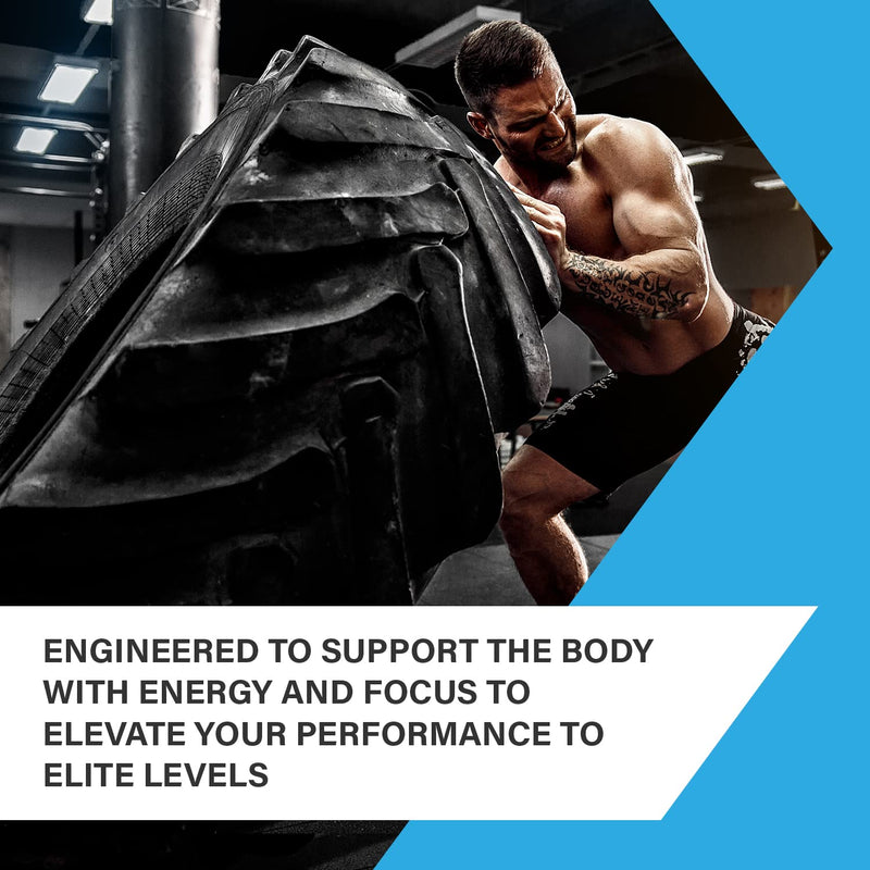 [Australia] - Genetic Supplements - Advantage Ultra Caffeine Free Preworkout Drink - Gym Energy Supplements - Berry - 400g 