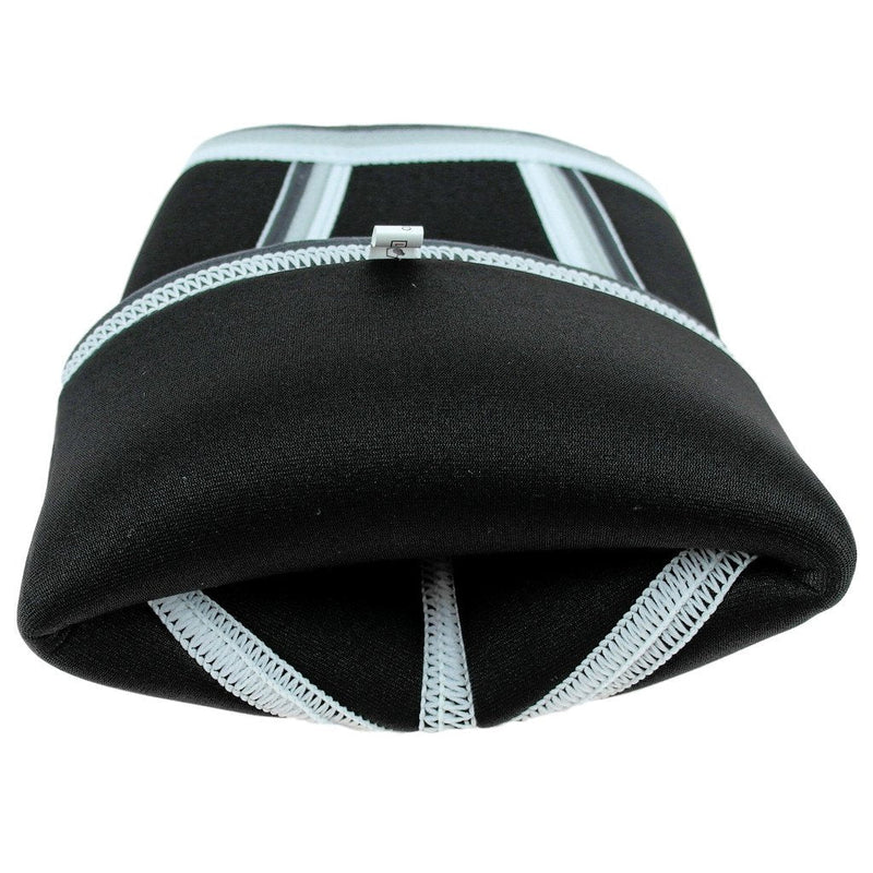 [Australia] - Pair of FLX 7mm Neoprene Compression Knee Sleeves Wraps. Great for Powerlifting, Squats, Crossfit, etc. Prevent Injury and Pain. Size Large 