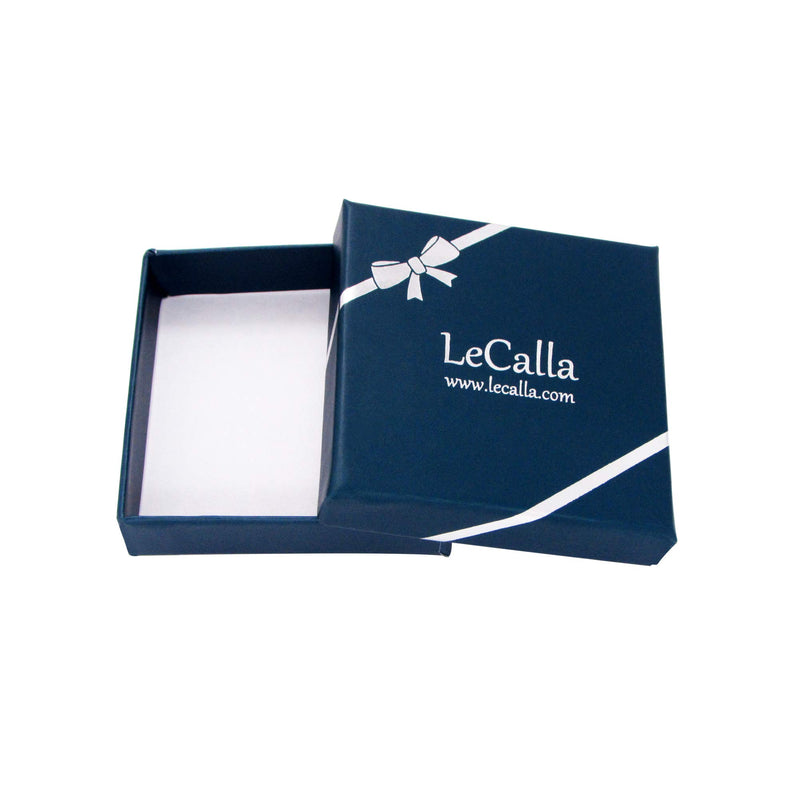 [Australia] - LeCalla Men's Sterling Silver Jewelry Valentine Love-Knot Cufflink Gifts for Dad 