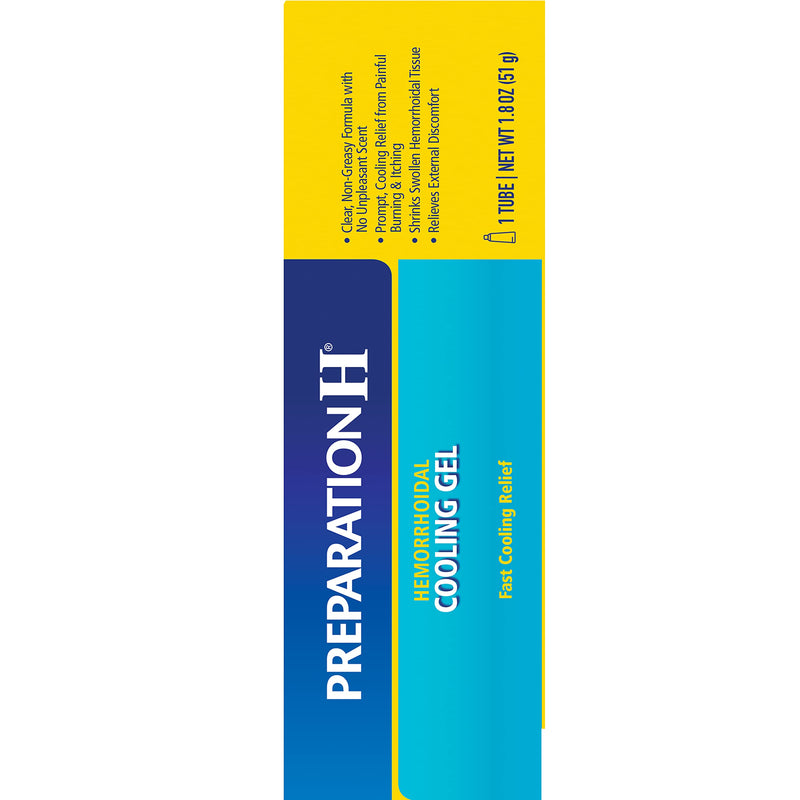 [Australia] - Preparation H Hemorrhoid Cooling Gel with Aloe for Fast Discomfort Relief - 1.8 Oz Tube 