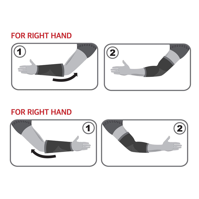 [Australia] - dr. Frei Pro Elastic Elbow Joint Support Brace for Pain Relief or Everyday Use, Size Small 