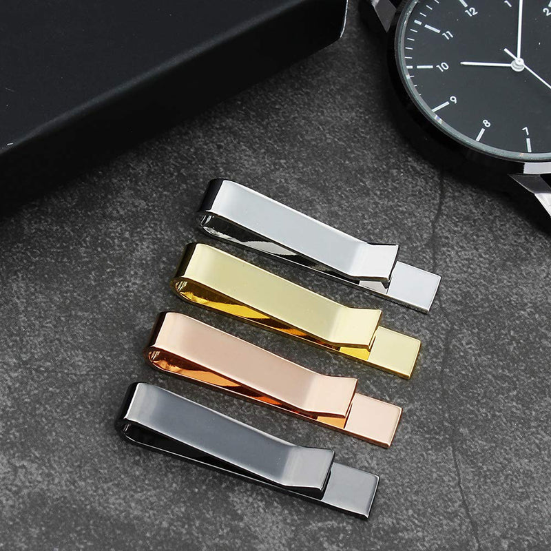 [Australia] - HAWSON 1.5 Inch Tie Clip for Men - Best Gifts for Skinny Tie 20081 