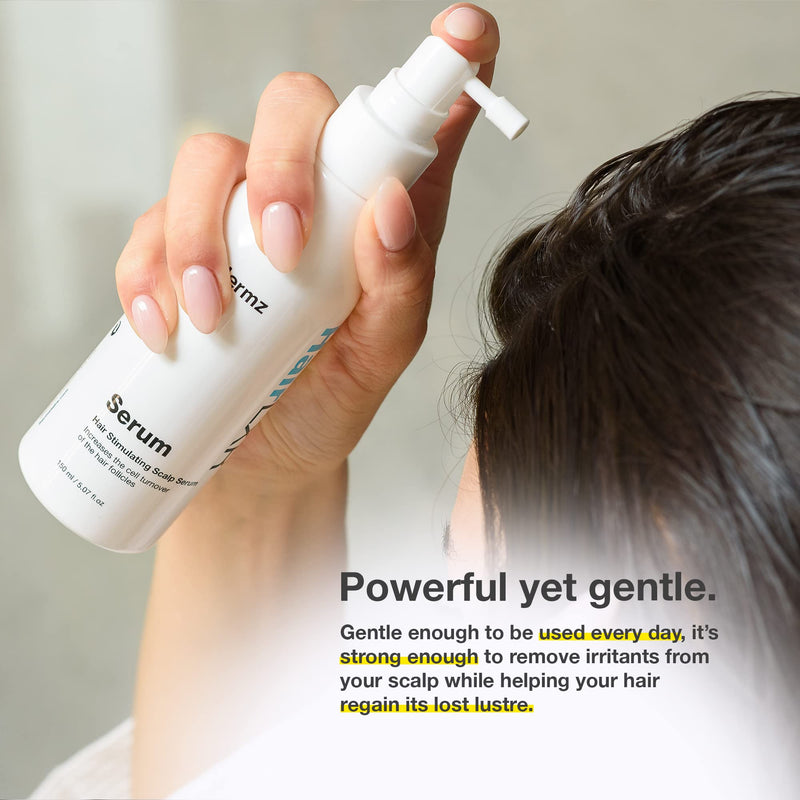 [Australia] - HairLXR Growth Serum: Naturally-Derived Hair Growth Treatment Strengthens Existing Hair While Promoting Healthy Growth - Lightweight Hair Products for Daily Use 