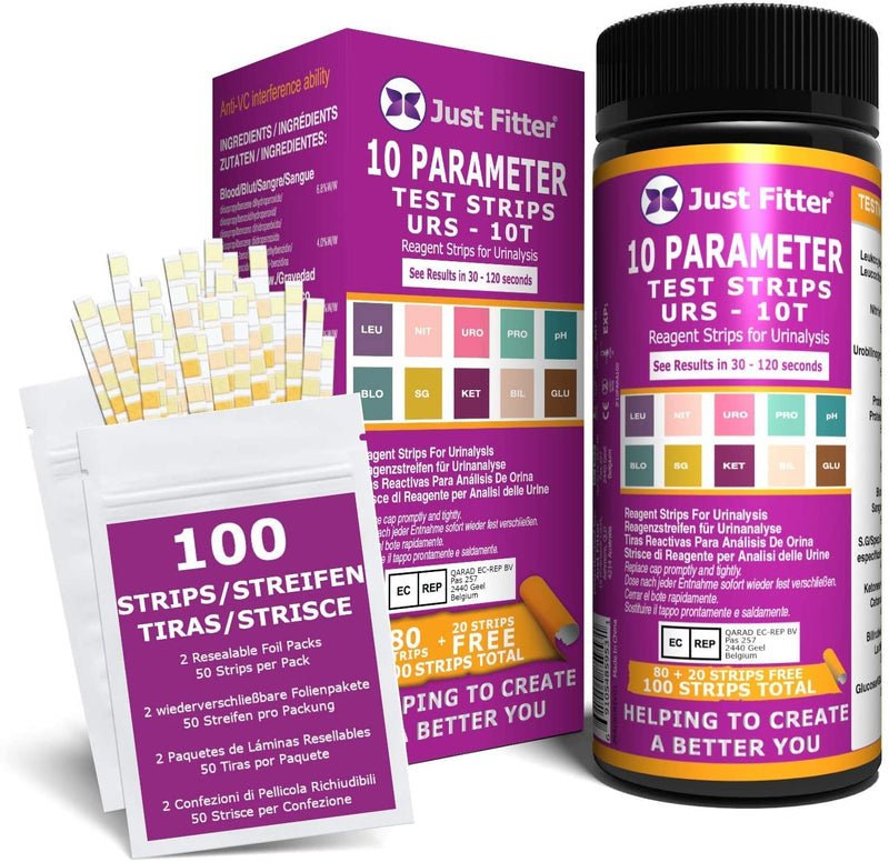 [Australia] - UTI Urine Test Strips. Urinary Tract Infection Strip. Simple, Fast and Accurate Results. Urinalysis Home Testing Stick Kit for Ketone, pH, Glucose, Nitrite, Leukocytes to Help Monitor Your Health. 1 Bottle 