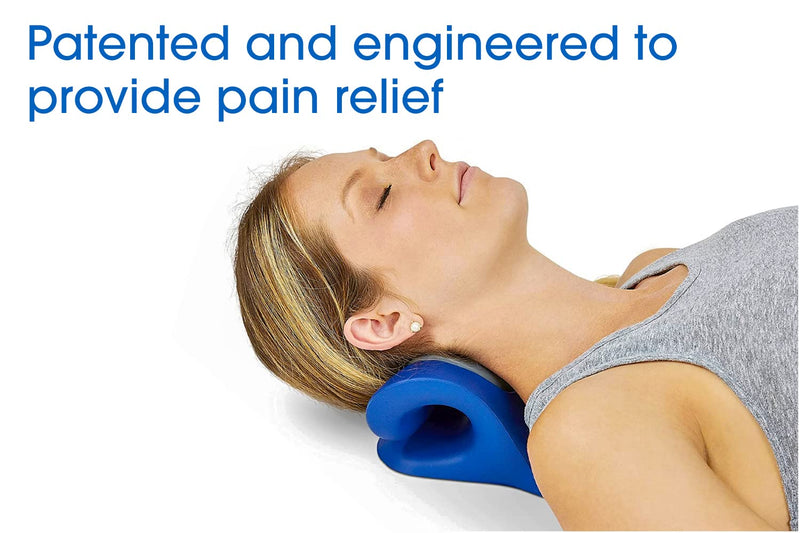 [Australia] - ComforTrac Wave Cervical Traction Neck Support & Stretcher – Made in USA, Provides Ergonomically Correct Support for Relief of Pain, Headaches, Cervicalgia, TMJ & Spine Alignment 