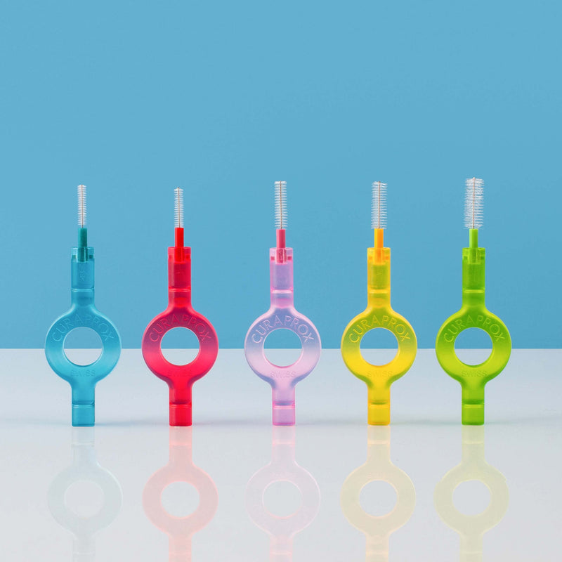[Australia] - Curaprox CPS 09 Prime Refill Interdental Brushes, Yellow, 8 Count - 8 x 0.9mm - 4mm Internal Toothbrushes. Size 09 (8 Count) 