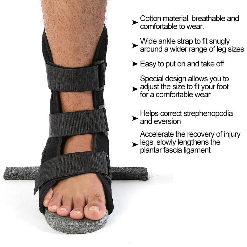 [Australia] - Kireina 2367/5000 Ankle Brace Orthotics Provide Maximum Protection Ankle Support Foot Corrector Plantar Relief of pain and recovery sprain ankle brace S 