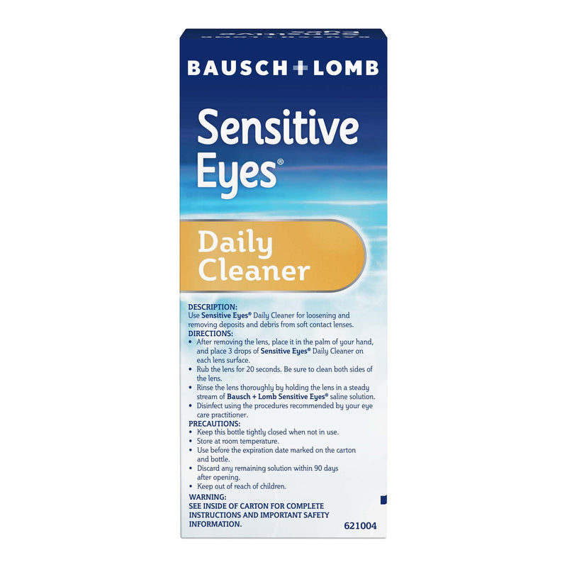 [Australia] - Contact Lens Solution by Bausch & Lomb, for Cleaning and Removing Deposits from Soft Contact Lenses, Daily Lens Cleaner, 1 Fl Oz 