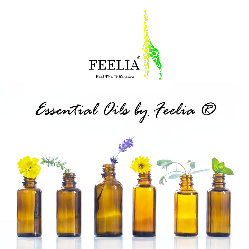 [Australia] - Feelia - Lemongrass Essential Oil - 100% Pure & Natural, Premium Grade, Steam Distilled & Undiluted, Great for Aromatherapy & Relaxation 