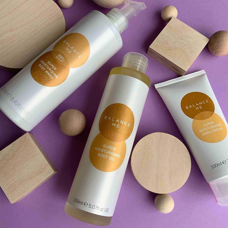 [Australia] - Balance Me Super Moisturising Body Oil ‚Äì With Rosehip Oil & Neroli ‚Äì Improve Appearance of Stretch Marks ‚Äì Calming & Hydrating ‚Äì For Sensitive Skin ‚Äì Vegan & Cruelty Free ‚Äì Made in UK ‚Äì 150ml 