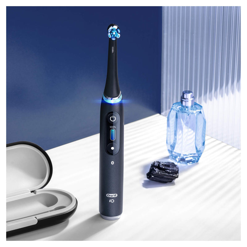 [Australia] - Braun Oral-B 4210201319832 iO Black Ultimate Cleaning Toothbrush Heads for Sensational Mouth Feeling 2 Pieces 2 Items 