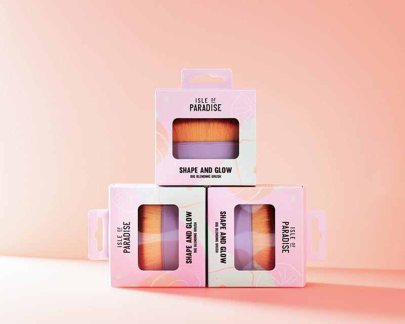 [Australia] - Isle of Paradise Fake Tan Big Blending Brush, Self Tanning Applicator for a Flawless Glow 