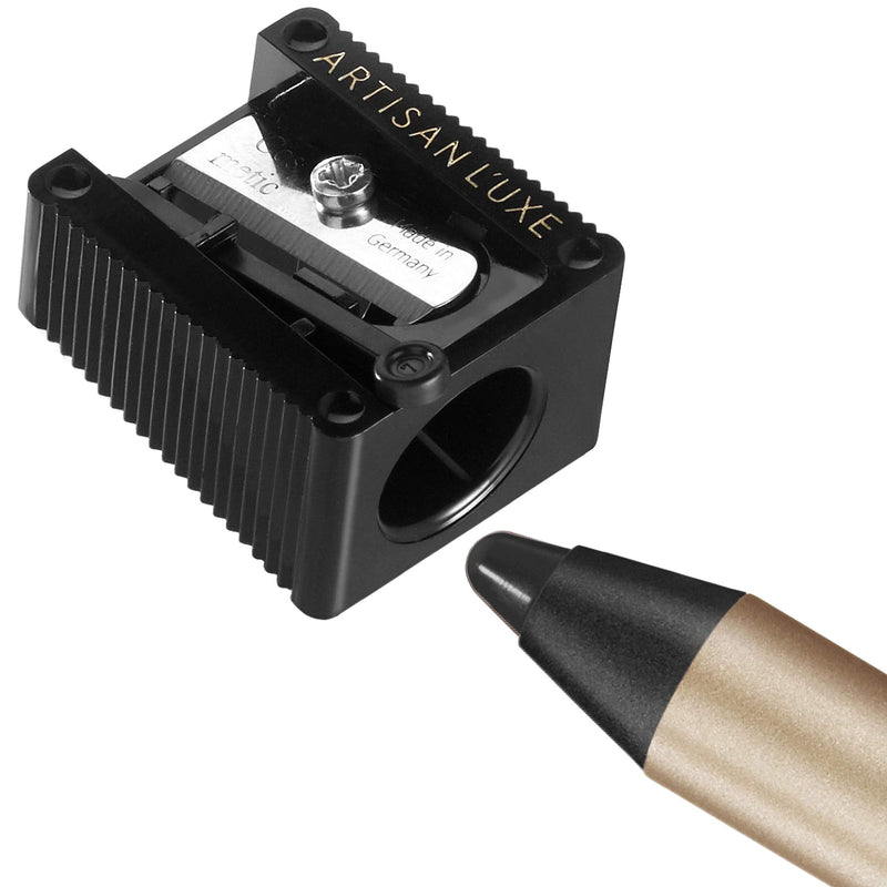 [Australia] - Artisan L'uxe Eye Pencil Sharpener by Artisan L’uxe Beauty | Manual Eyeliner Sharpener | Professional Quality | Sue Devitt | Precision Blade | Single Hole 