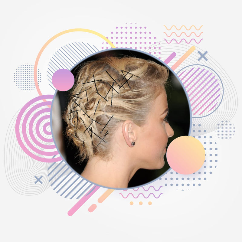 [Australia] - Black Hair Pins 100 Pcs Black Bobby Pins Black Hair Grips Kirby Grips Hair Pins for Buns, Bun Pins with Box Great Hair Grips for Thick Hair grips black Pins (5cm)… 100 Black Bobby Pins 5CM 