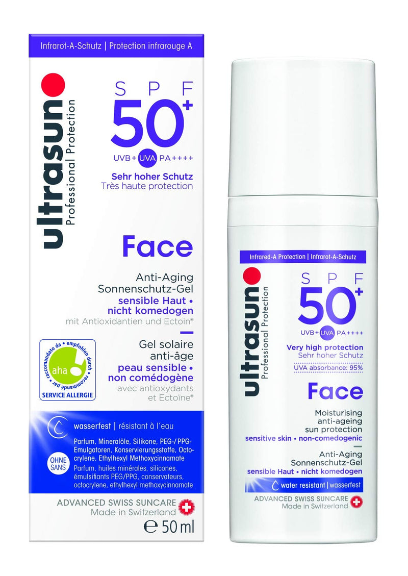 [Australia] - ultrasun Face Anti-Ageing Sun Protection SPF50+, 50 ml 