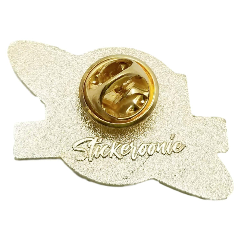 [Australia] - Stickeroonie Lapel Pins I Need My Space Enamel Pins Galaxy Planet Solar System Enamel Lapel Pin 1.2 Inches Gold Plated Backpack Pins, Clothing Pins, Jean Pins, Hat Pins, Enamel Pins for Jackets 