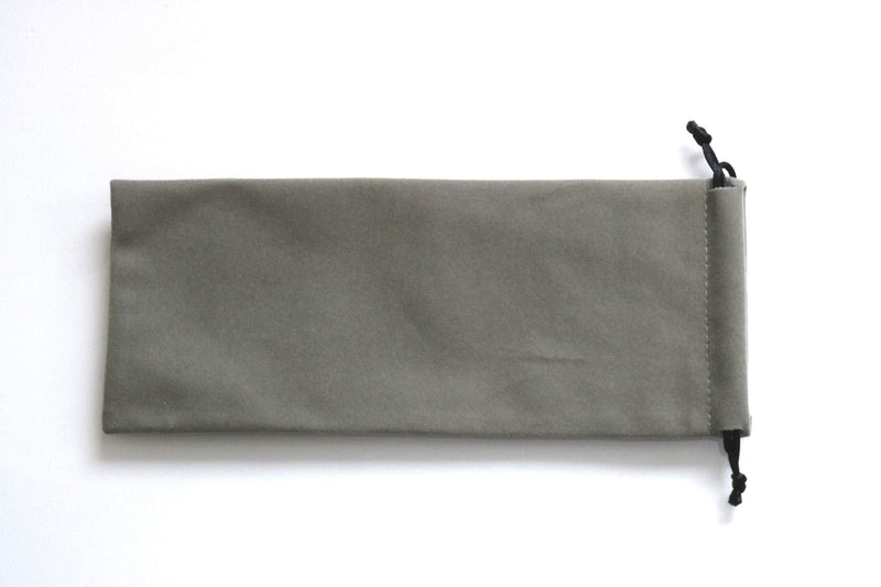 [Australia] - New 10 pcs Handmade Gray Velvet Long 9.75" x 4" Drawstring Jewelry Pouches Bag Gift 