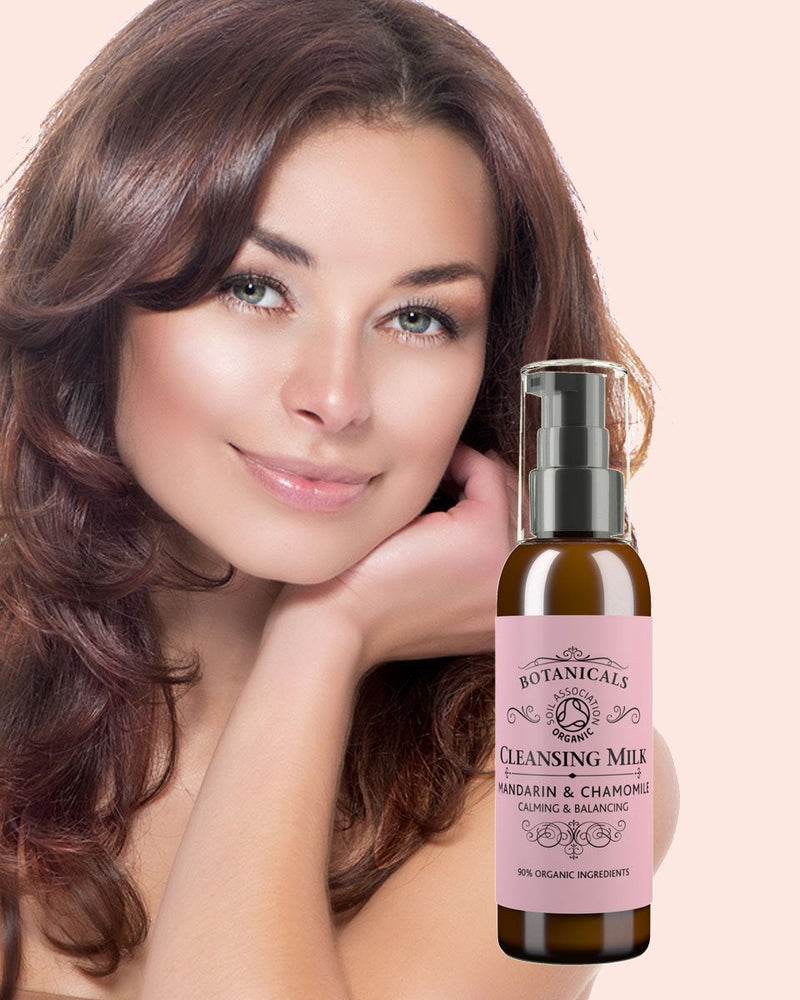 [Australia] - Gentle Cream Cleanser - 3 in 1 Cleansing, Balancing and Moisturising Makeup Remover for Normal, Sensitive and Problem Skin, Natural, Vegan & Certified Organic, Mandarin & Chamomile 100ml 