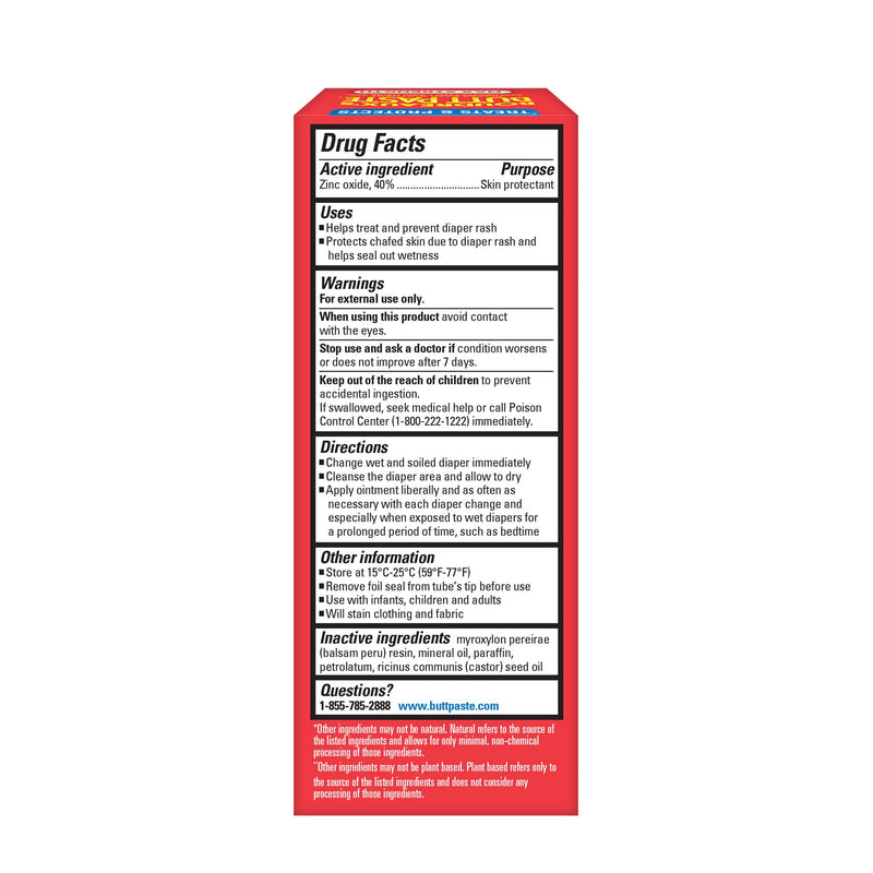 [Australia] - Boudreaux's Butt Paste Maximum Strength Diaper Rash Ointment, 2 Ounce Tube Pack of 1 2 Ounce (Pack of 1) 