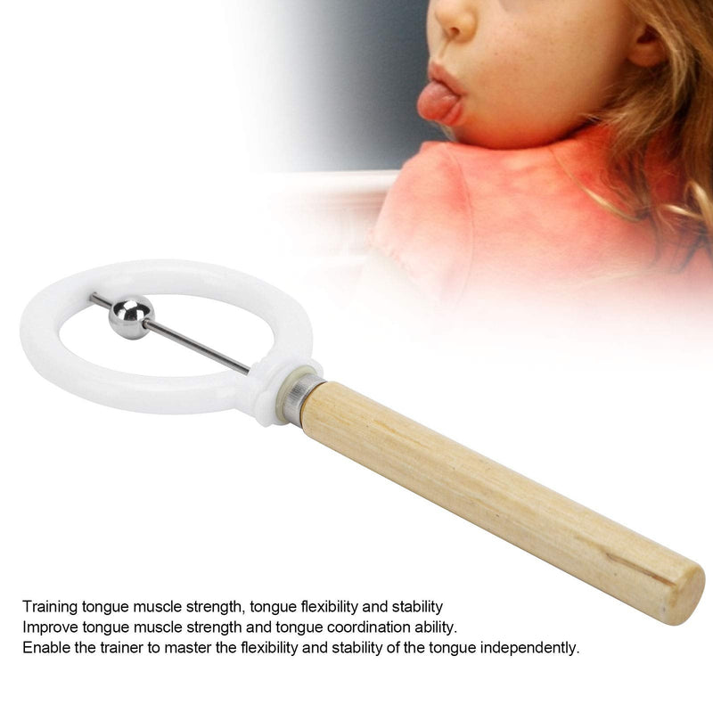 [Australia] - Tongue Tip Exerciser,ANGGREK 1 Children Mouth Tongue Tip Exerciser Trainer Oral Muscle Strength Tongue Training Tool 