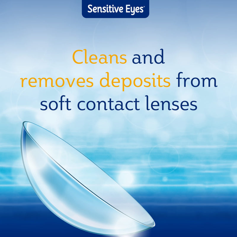 [Australia] - Contact Lens Solution by Bausch & Lomb, for Cleaning and Removing Deposits from Soft Contact Lenses, Daily Lens Cleaner, 1 Fl Oz 