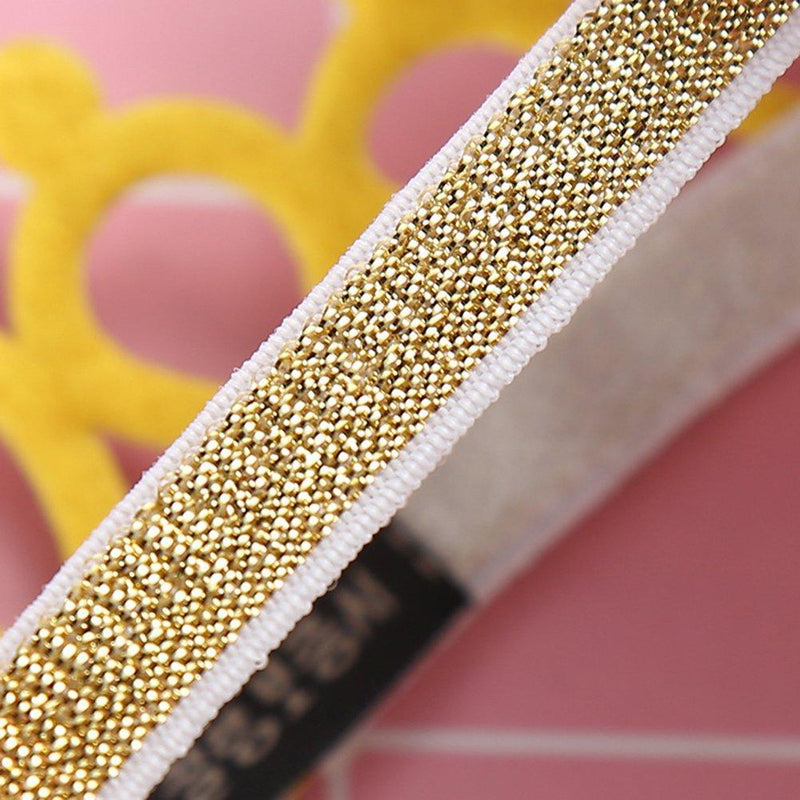 [Australia] - Frcolor 2Pcs Baby Girl Crown Headband Head Wrap Hair Band Headwear Birthday Gift Princess Tiara Hair Accessories (Silver and Gold) 