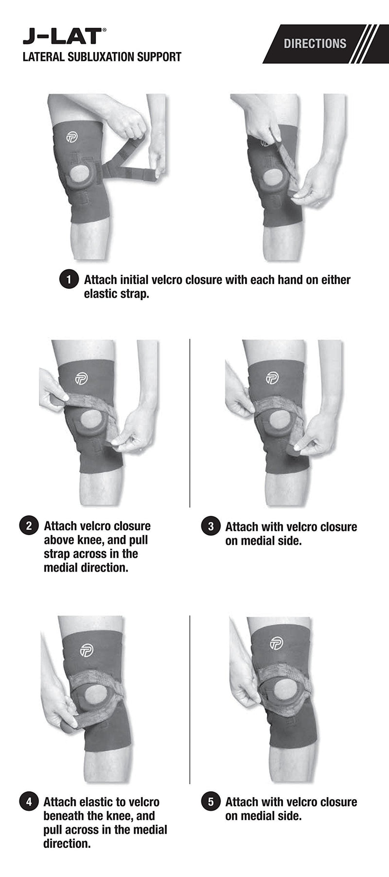 [Australia] - Pro-Tec Athletics J-Lat Lateral Subluxation Support Large Right 