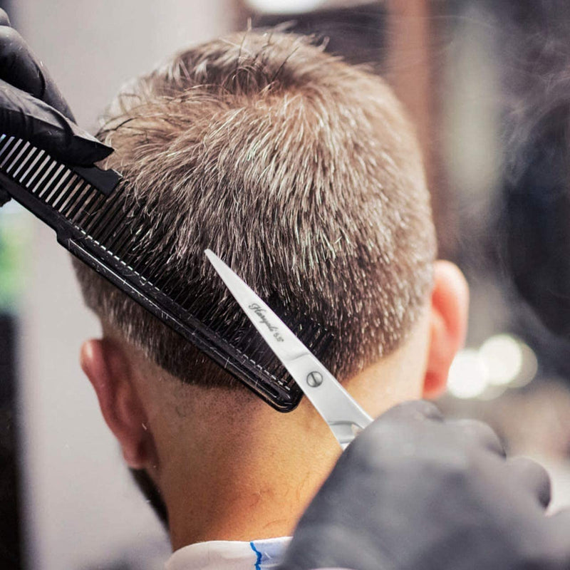 [Australia] - Haryali London Beginner 5.5" Hairdressing Scissor Home Use Hair Cutting Shears for Men and Women 