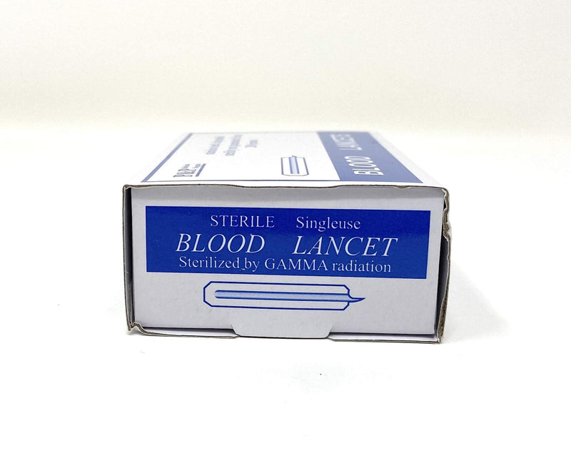 [Australia] - Disposable Stainless Steel Lancets Individually Foil Wrapped by P&P MEDICAL SURGICAL Box of 200 