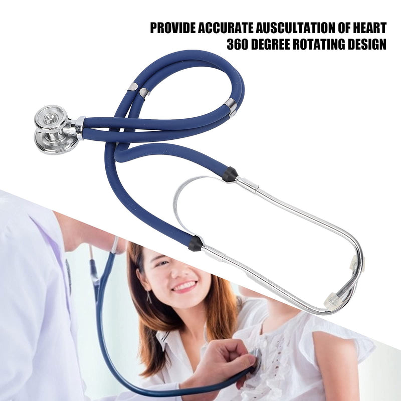 [Australia] - Professional Dual Head Acoustica Stethoscope 360 Degree Rotating Design Heart Monitoring Stethoscope Doctor Stethoscope 