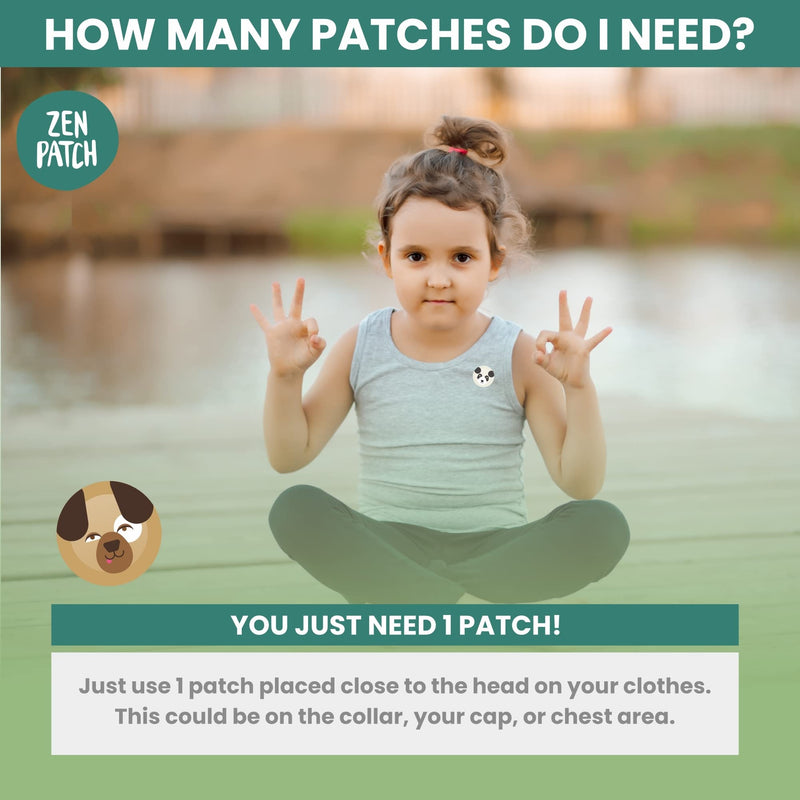 [Australia] - The Natural Patch Co. ZenPatch Mood Calming Stickers for Kids and Adults (24 Pack) � The Natural Patch - All Natural, Chemical and Drug Free, Mood Support for Relaxation 