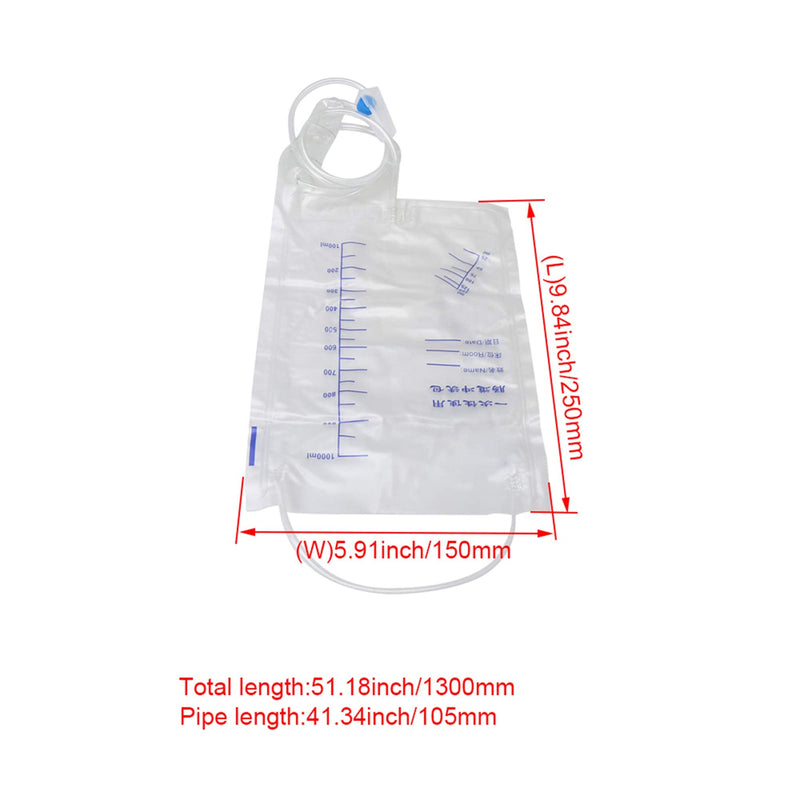 [Australia] - Walmine 10PCS Disposable Intestinal Irrigation Bags Detox Bag Kit Set Transparent 