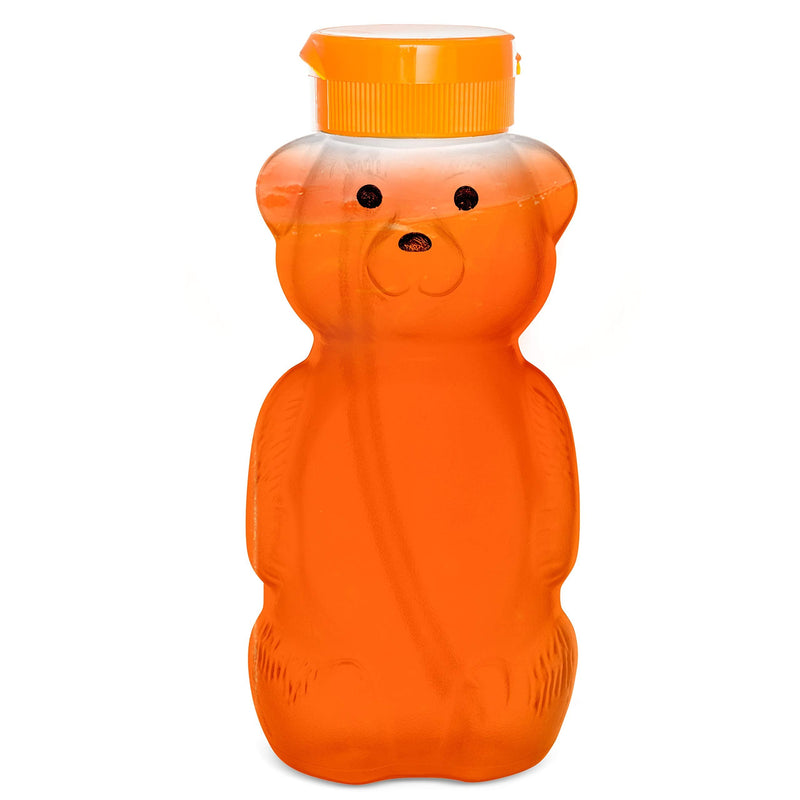 [Australia] - Special Supplies Honey Bear Straw Cup For Baby, 3 Straws, Squeezable Therapy and Special Needs Assistive Drink Container, Spill Proof and Leak Resistant Lid 